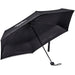 Salem Recycled PET Compact Umbrella with EVA Pouch BLACK - Umbrellas,Recycled Products,Umbrellas,Recycled Umbrellas