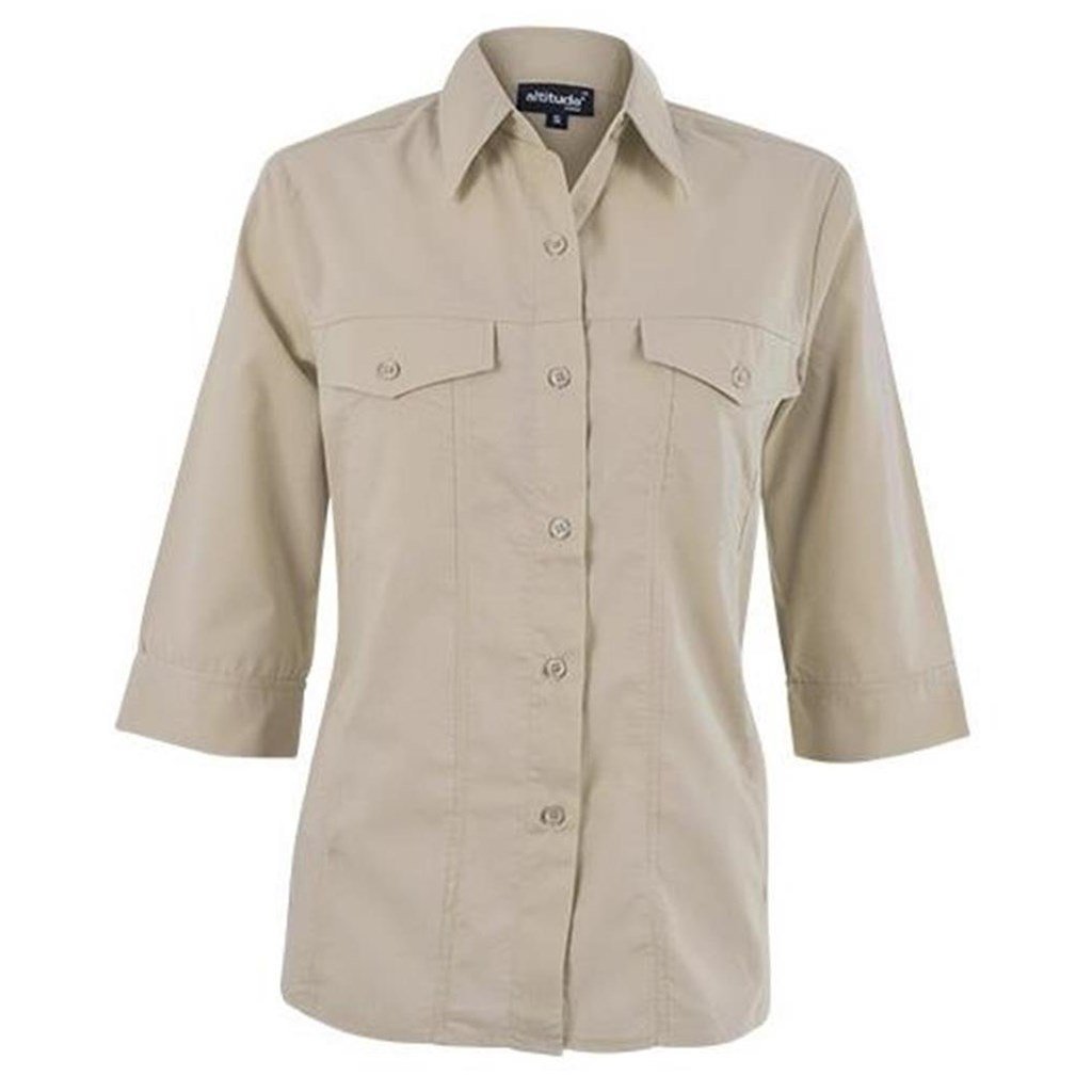 Sally Casual Blouse - Sky Blue 2XL / Stone / ST