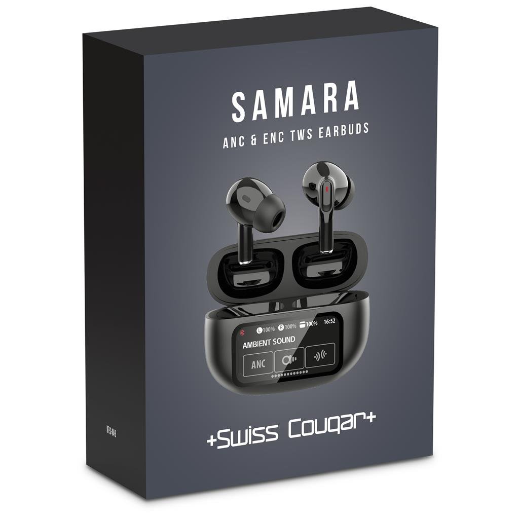 Samara ANC & ENC TWS Earbuds BLACK - Earbuds,Technology