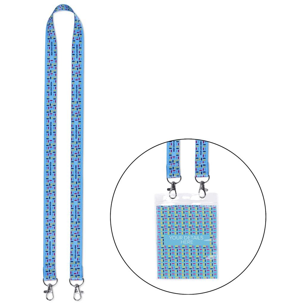 Sample Garros Double-Sided Sublimation Satin Lanyard - Selling Tools,Lanyards