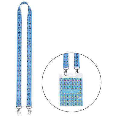 Sample Garros Double-Sided Sublimation Satin Lanyard - Selling Tools,Lanyards