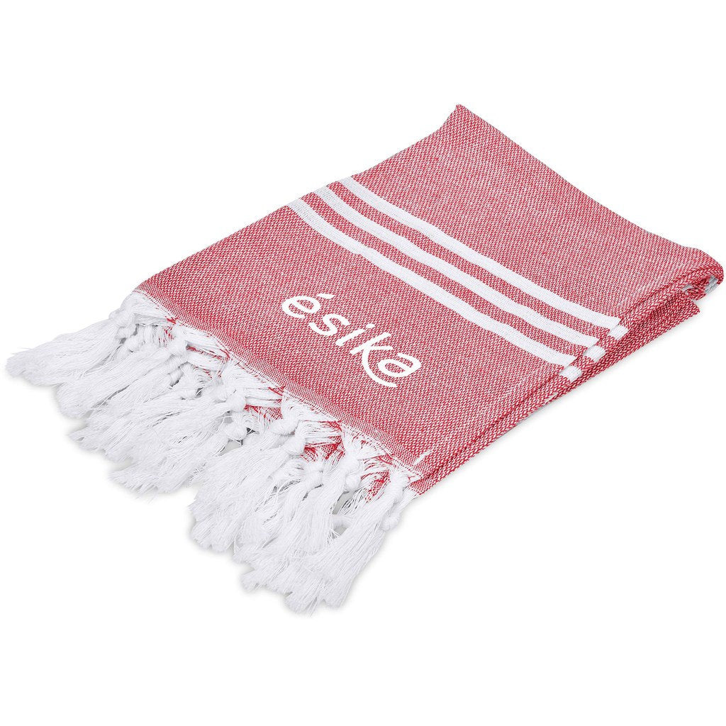 Santa Cruz Cotton-Rich Beach Towel & Drawstring Bag - Beach,Glamorous Ideas,Ideas for Summer,Ideas the Beach,Outdoor and Leisure