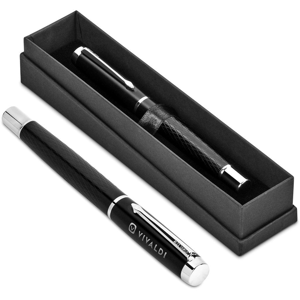 Sashenka Rollerball BLACK - Metal Pens,Writing Instruments
