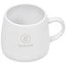 Serendipio Camden Ceramic Coffee Mug - 400ml Solid White / SW