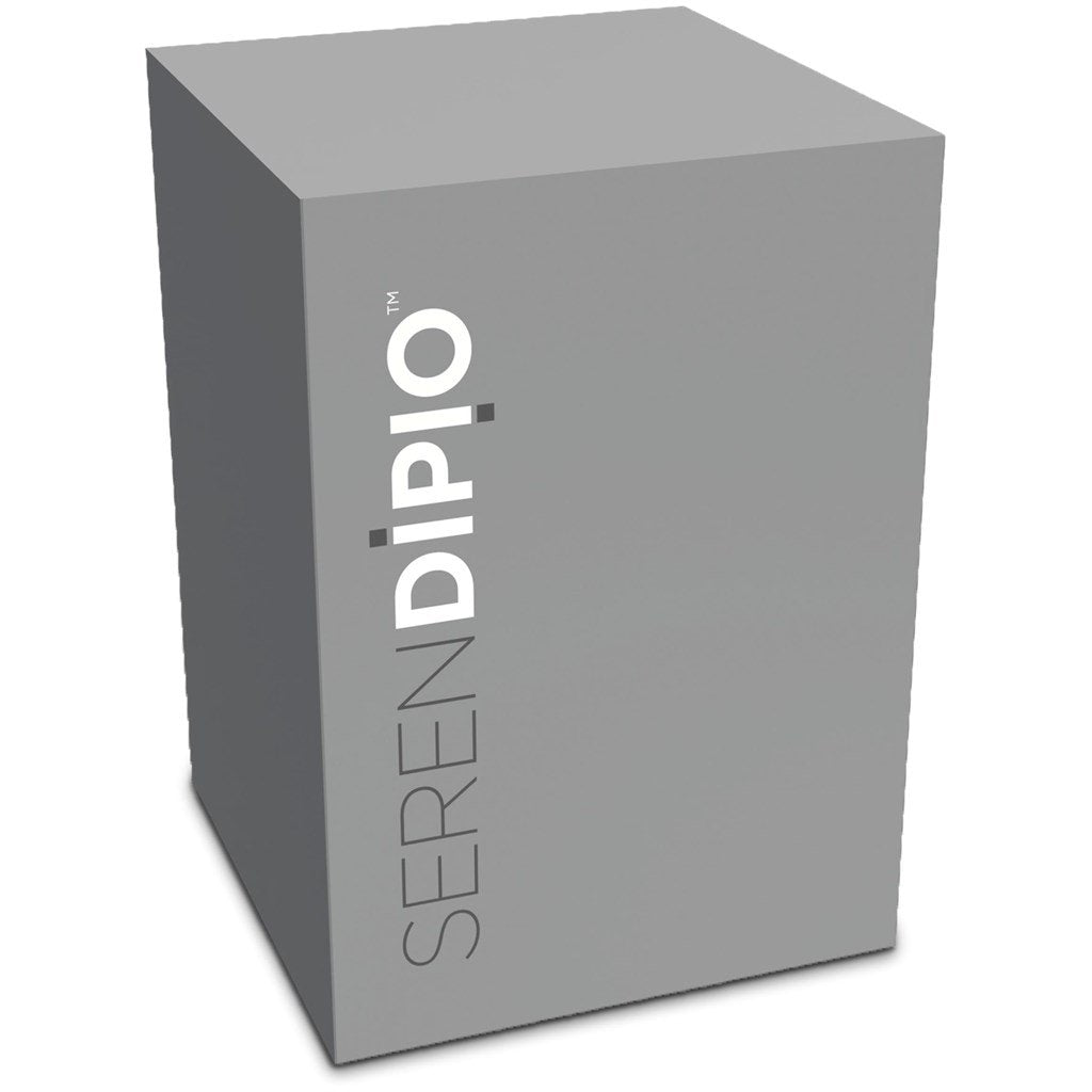 Serendipio Lorenzo Glass Double-Wall Cup - 350ml Transparent/Frosted White / T