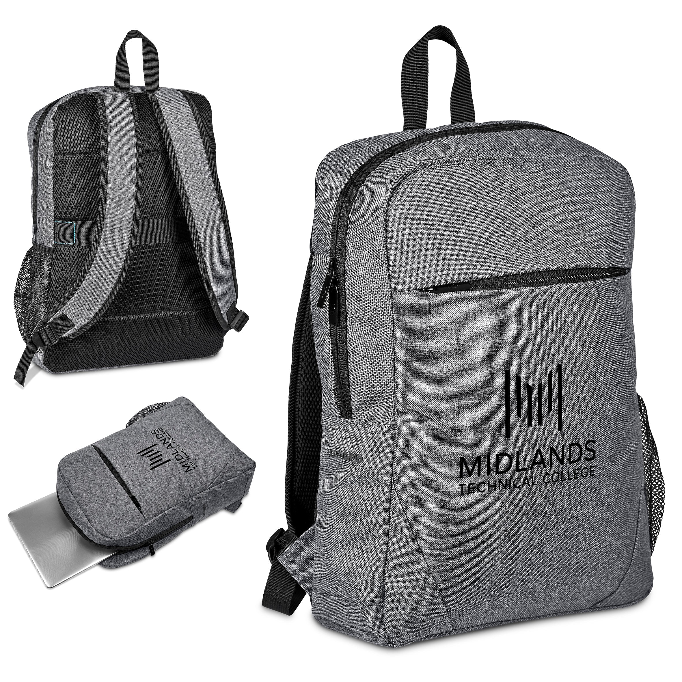 Serendipio Metrocity Laptop Backpack Grey / GY