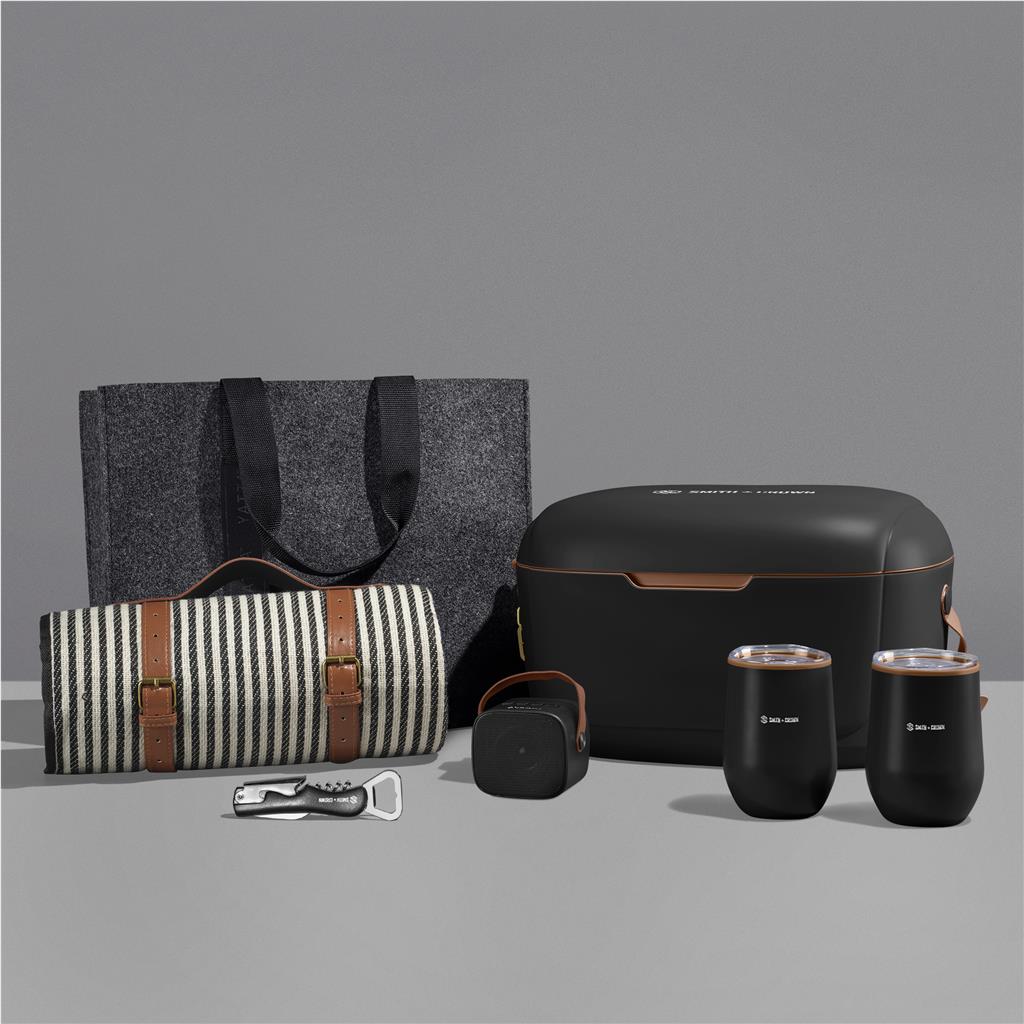 Serenity Set Hamper BLACK - Premium Hampers,Outdoor Hampers