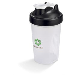 Shake & Burn Plastic Protein Shaker - 400ml