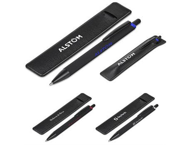 Shine Through Ball Pen In Pouch Silver / S