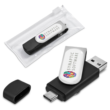 Shuffle Dome Flash Drive – 8GB / Silver / S