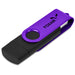Shuffle Gyro Black Flash Drive – 32GB / Purple / P