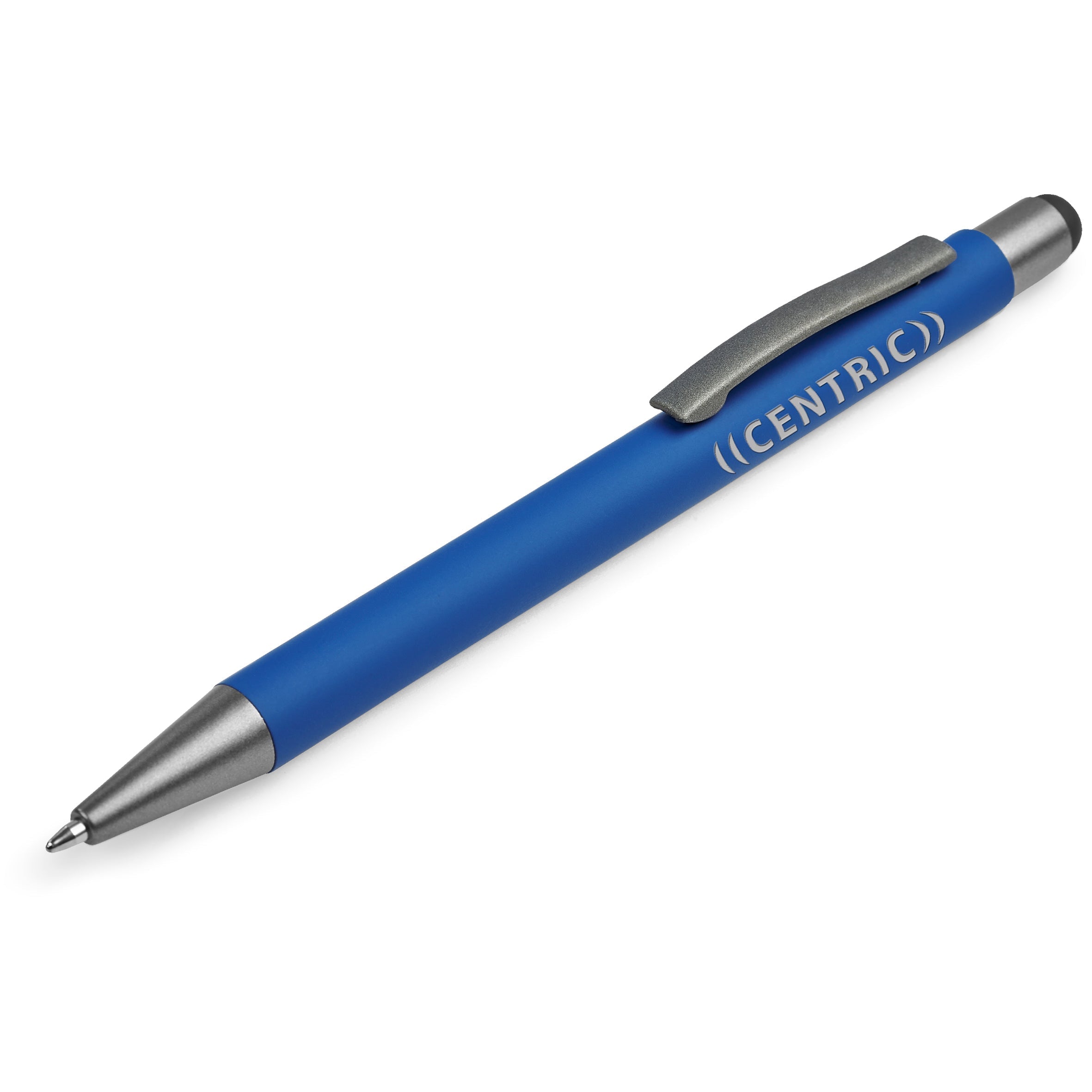 Silky Stylus Ball Pen-Blue-BU