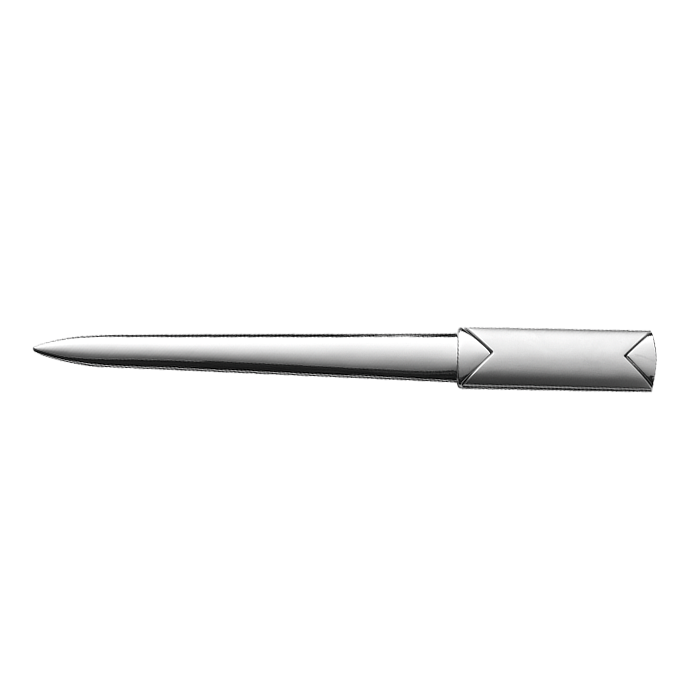 Sleek Design Metal Letter Opener Silver / STD / Last Buy - Office Accessories
