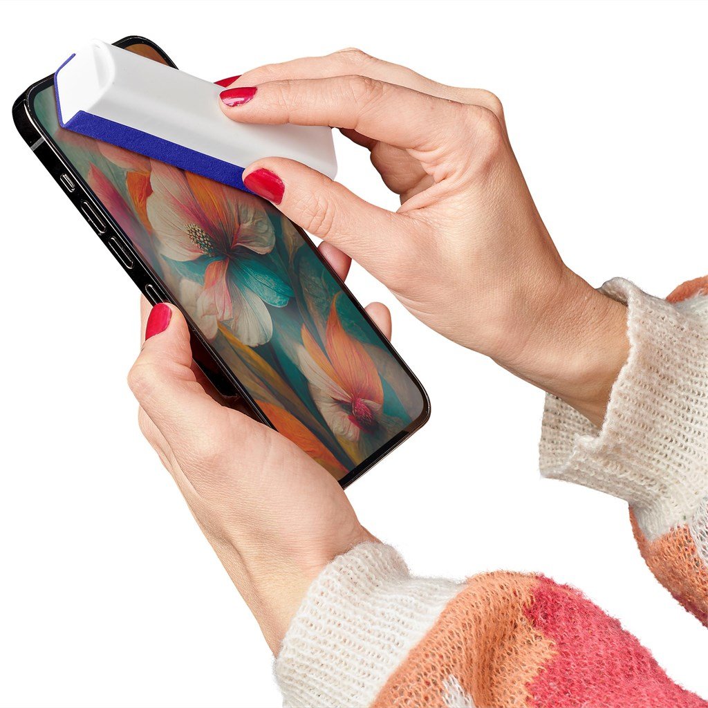 Slick Sanitising Screen Cleaner with Phone Stand - Promotional Giveaways,Promotional Giveaways