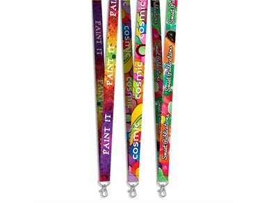Satin Lanyard With Snap Clip (Double-Sided)