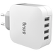 Snug 4 Port USB Home Charger White / STD / Last Buy - Technology