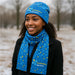 Custom Snug Season Set BLACK - Beanies and Scarves,Custom Scarves