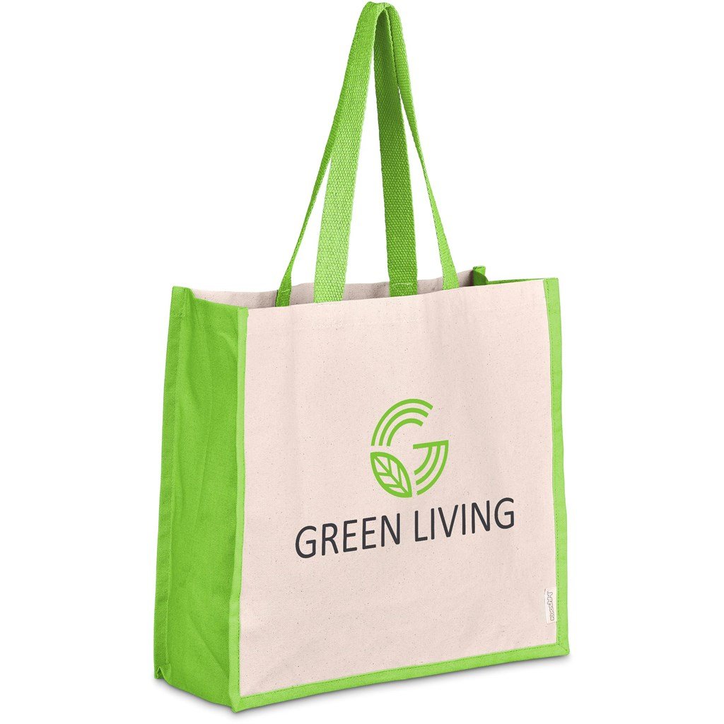 SoCo Cotton Tote LIME - Eco-Friendly Bags,Shoppers and Totes,Cotton Products,Ideas for the Beach,Bags