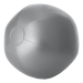 Solid Colour Inflatable Beach Ball Silver / STD / Regular - Outdoor