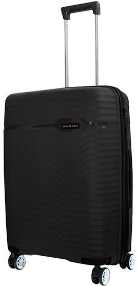 Sonic 60cm Medium Roller Case | Black-Suitcases
