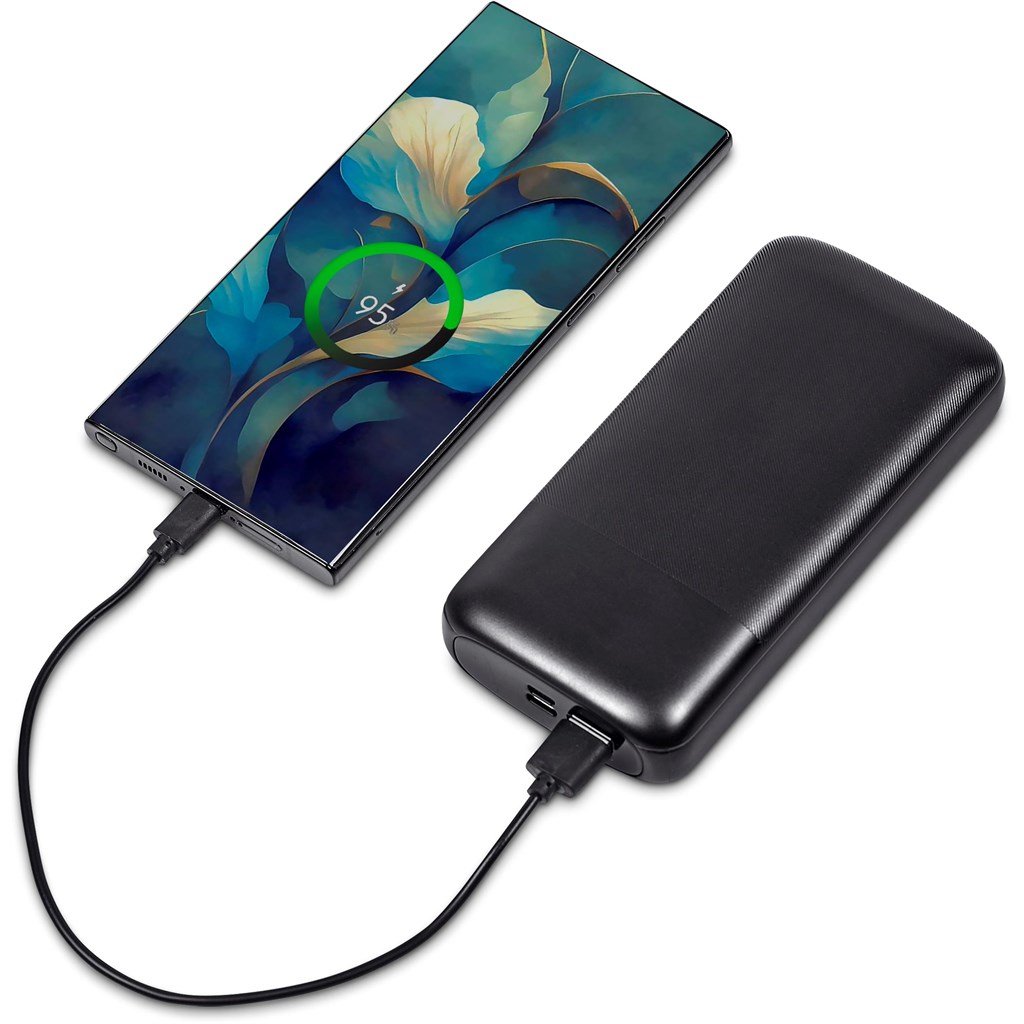 Spartacus Fast Charge 20W Power Bank -20,000mAh BLACK - Banks,Ideas for Loadshedding,Technology