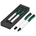 Stanza Ball Pen & Rollerball Set GREEN - Sets,Writing Instruments