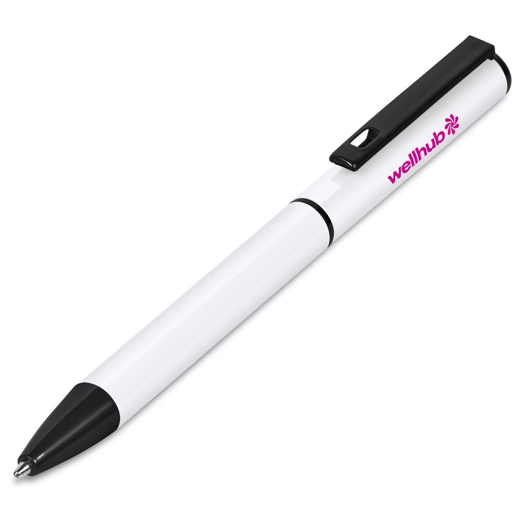 Stanza Ball Pen SOLID WHITE - Metal Pens,Ideas for Conferences,Ideas Work,Writing Instruments