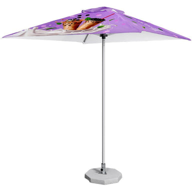 Sublimated Parasol Single Round Pole 2 x 2m - Parasols