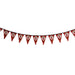 Sublimated Single-Sided Polyester Triangle Bunting 10m
