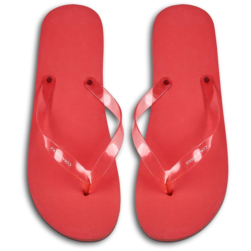 Sundance Flip Flops - Large Red / R