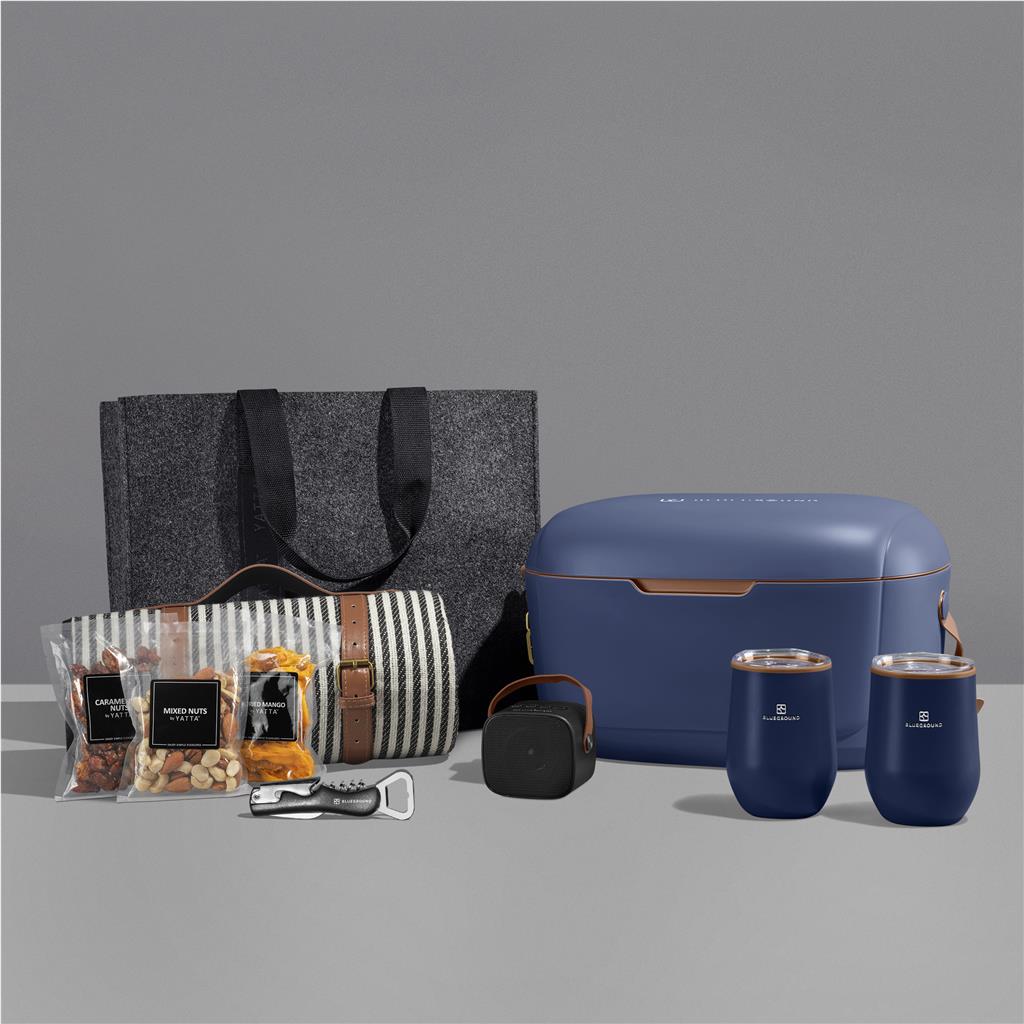 Sunset Serenade Hamper NAVY - Premium Hampers,Outdoor Hampers