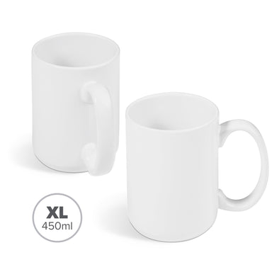 Super Sublimation Ceramic Mug - 450ml Solid White / SW