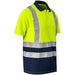 Surveyor Two-Tone Hi-Viz Reflective Golf Shirt - Shirts & Tops