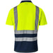 Surveyor Two-Tone Hi-Viz Reflective Golf Shirt - Shirts & Tops
