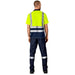 Surveyor Two-Tone Hi-Viz Reflective Golf Shirt - Shirts & Tops