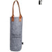 Tahada RPET Felt Wine Tote GREY - and Glassware,Recycled PET Products,Home Living,Recycled Home Living