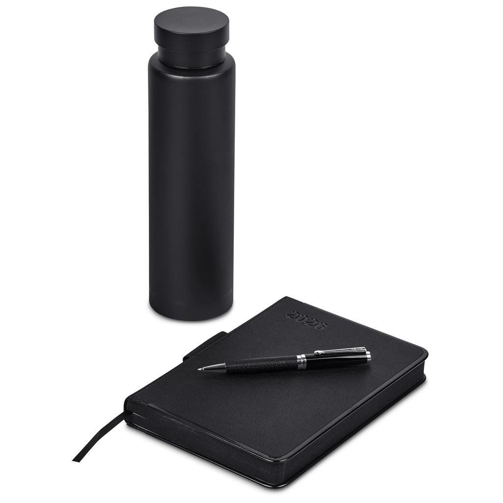 Tenacitas Diary Gift Set BLACK - Diaries 2026,Diaries 2026,New Items,Diary Sets 2026