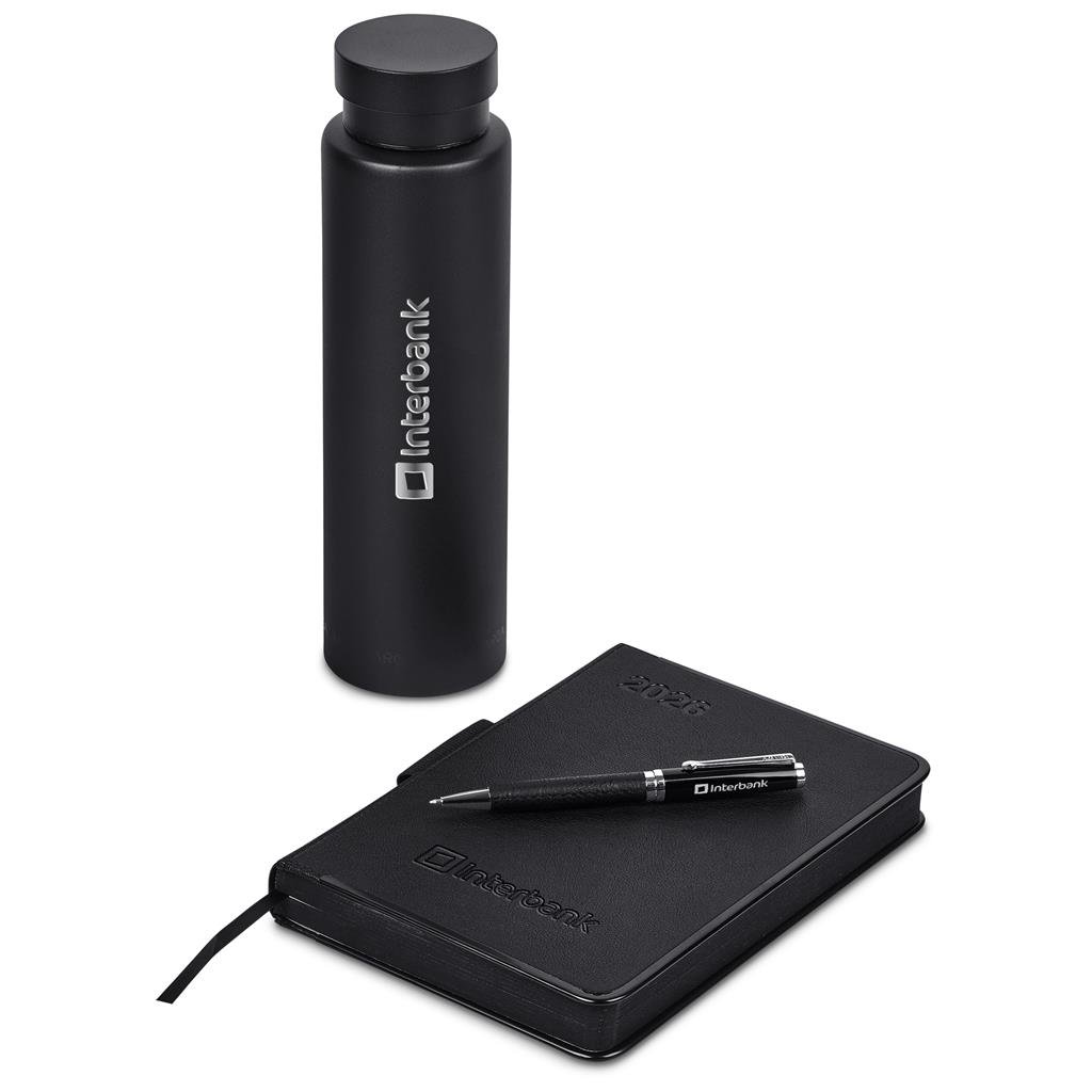 Tenacitas Diary Gift Set BLACK - Diaries 2026,Diaries 2026,New Items,Diary Sets 2026