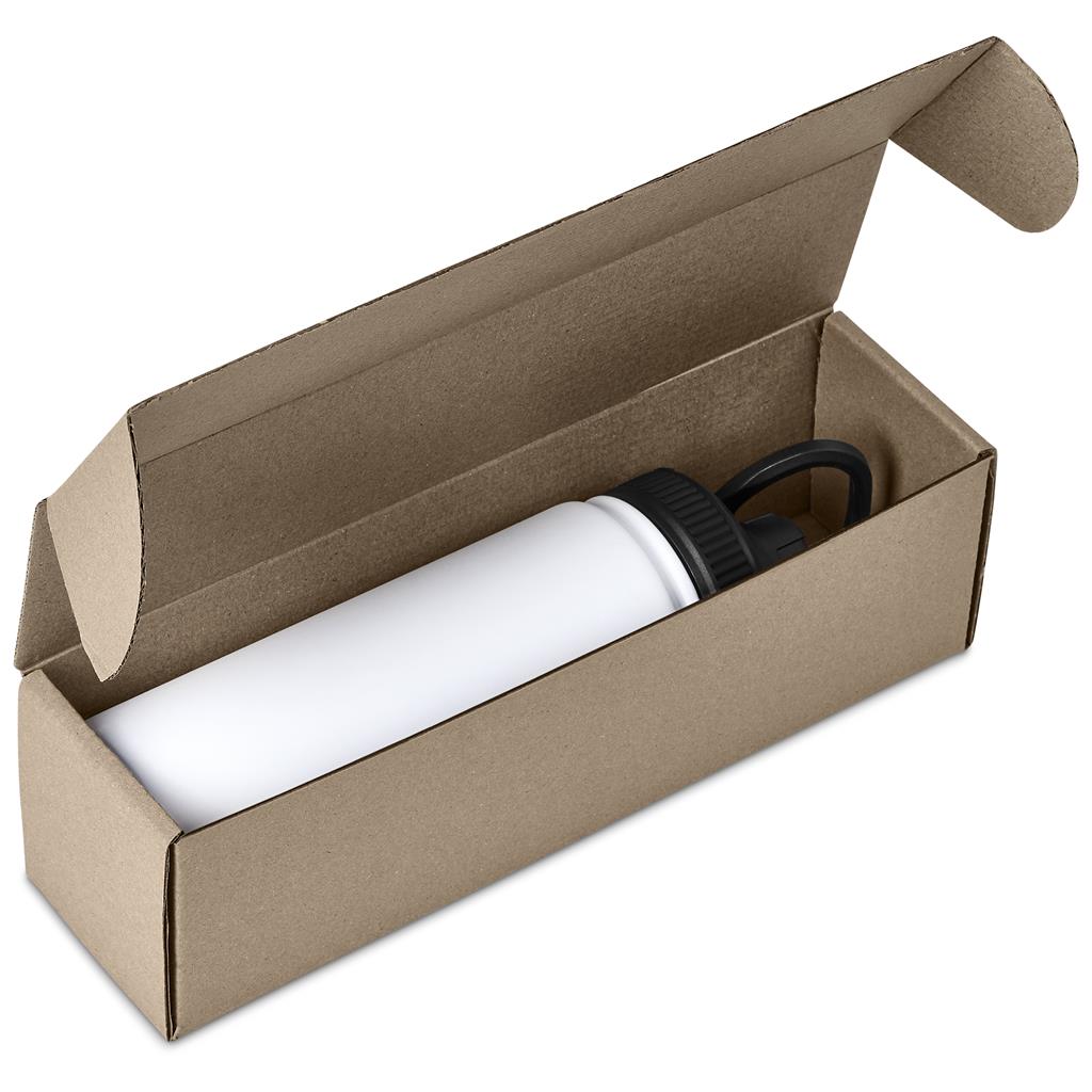 Tevez Bottle in Bianca Custom Gift Box - Bottles Flasks And Tall Tumblers In Boxes,Custom Packaging