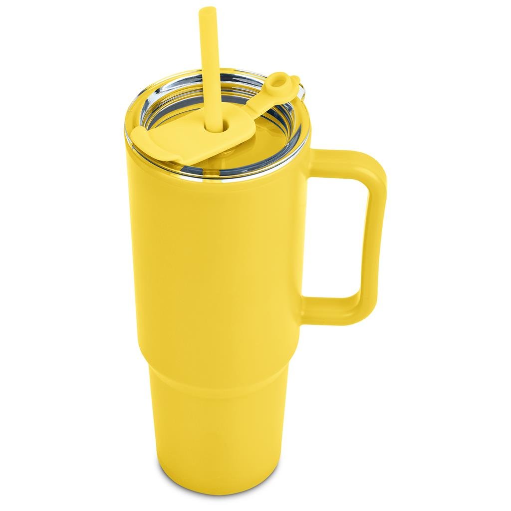 Texas Plastic Double-Wall Mug – 1.2 Litre - Travel Mugs and Tumblers,Ideas for Summer,Drinkware