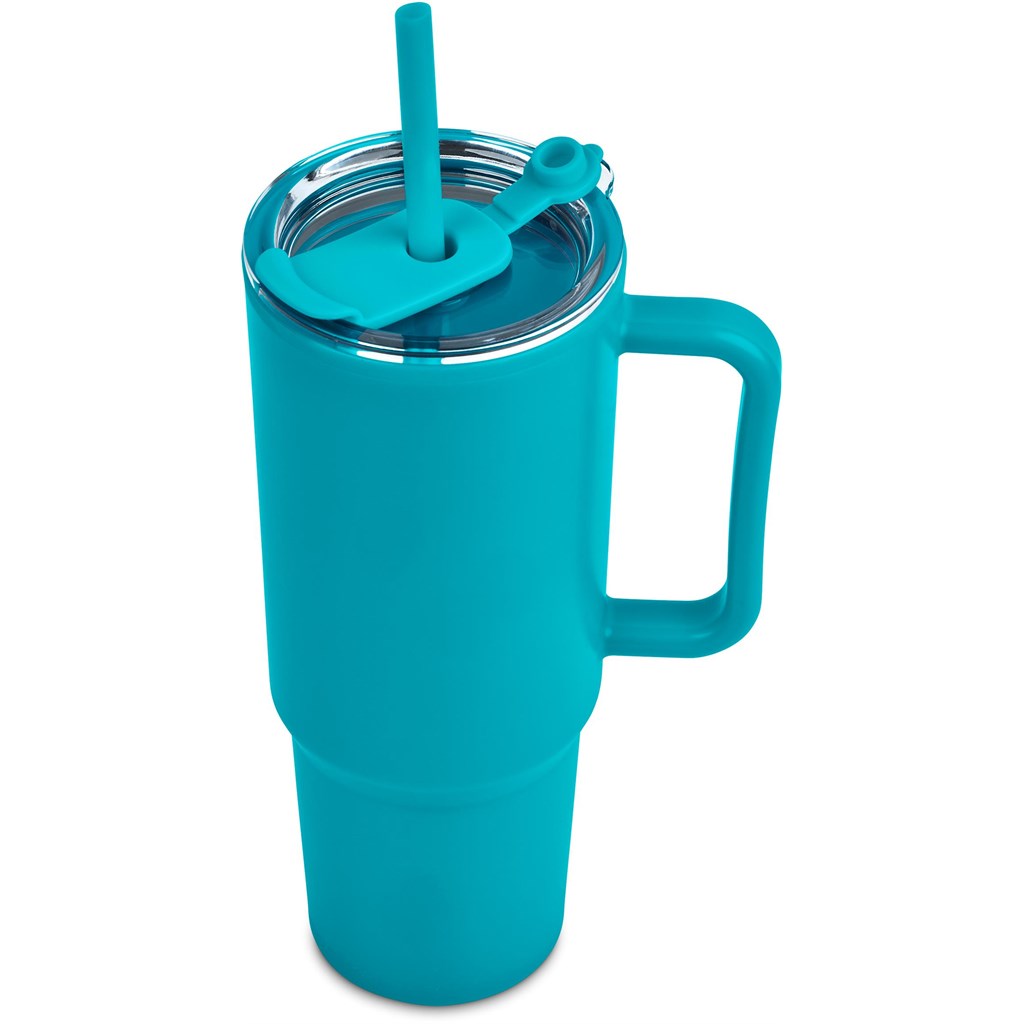 Texas Plastic Double-Wall Mug – 1.2 Litre - Travel Mugs and Tumblers,Ideas for Summer,Drinkware