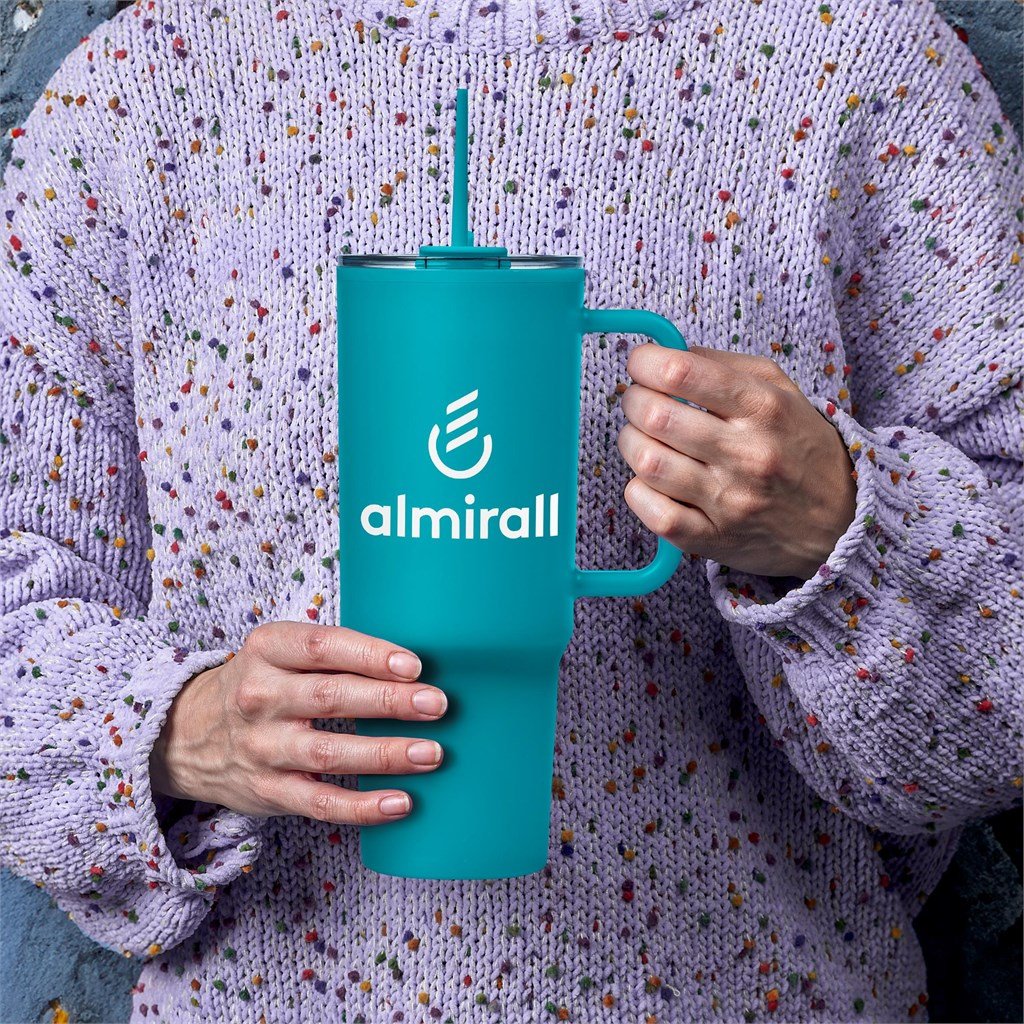 Texas Plastic Double-Wall Mug – 1.2 Litre - Travel Mugs and Tumblers,Ideas for Summer,Drinkware