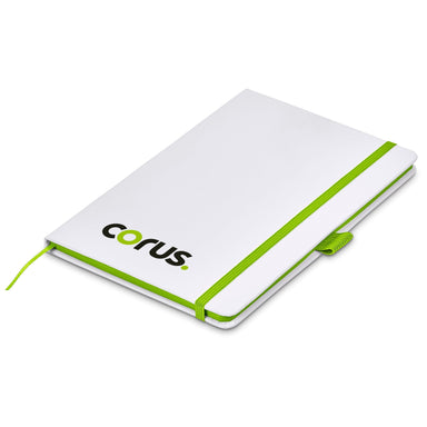 Thunder Colour A5 Hard Cover Notebook Lime / L
