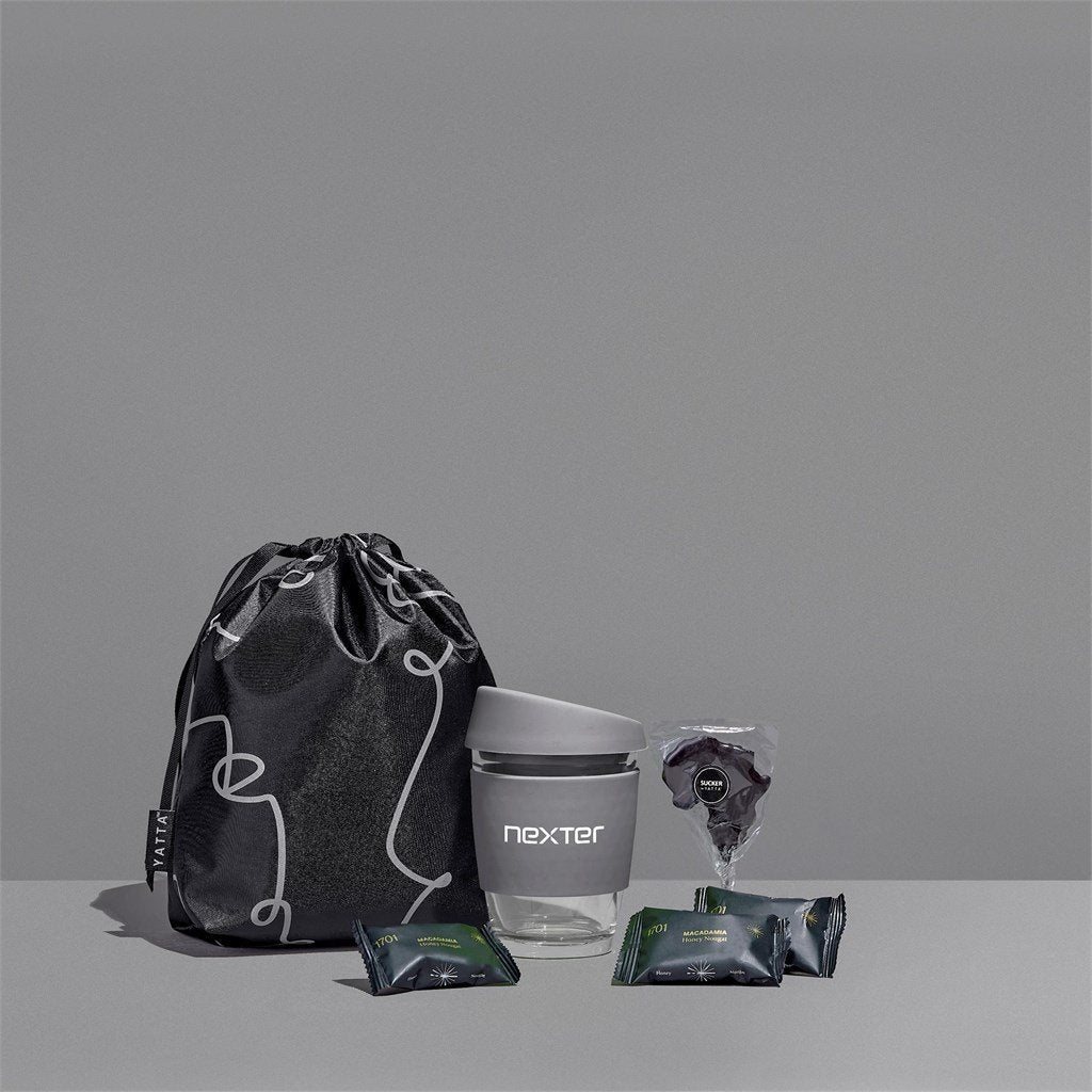 Tiny Treasure Hamper GREY - Desk Drop Hampers