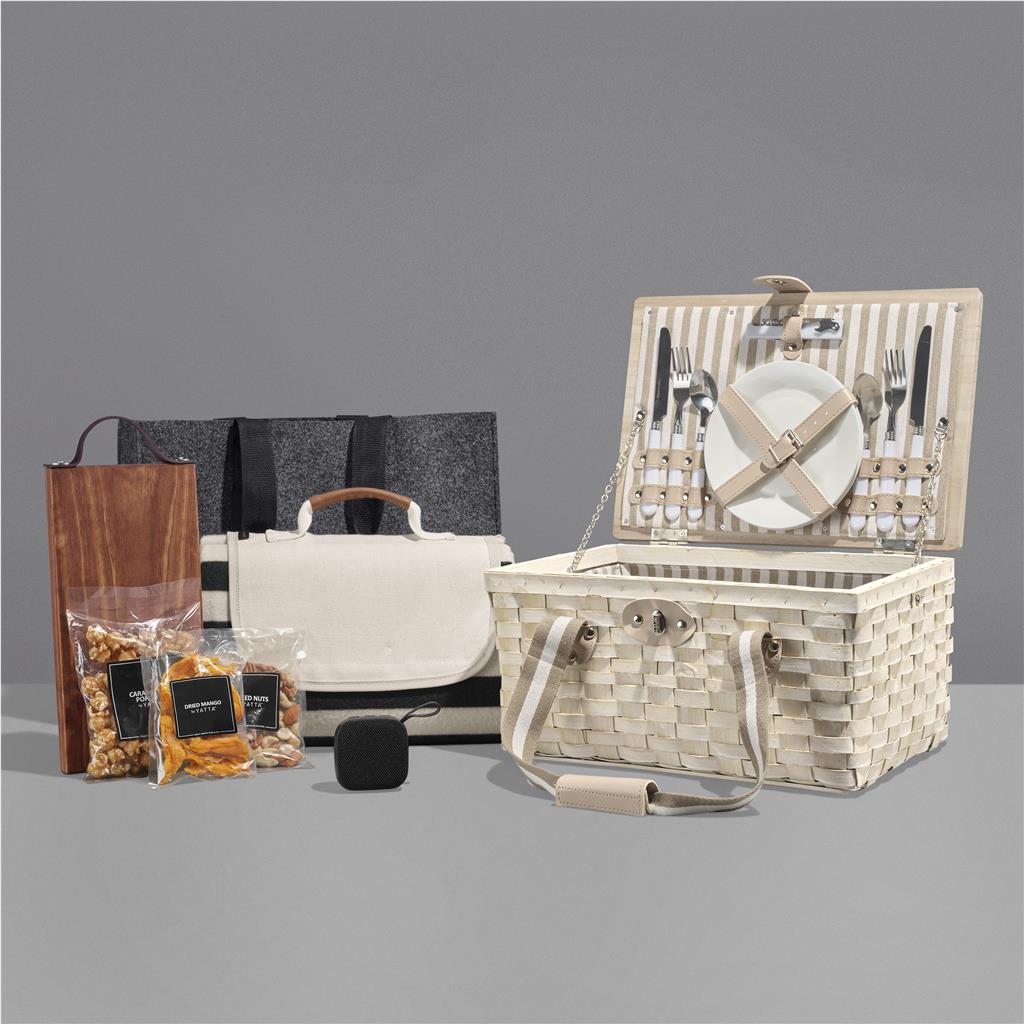 Together Treasures Hamper BLACK - Premium Hampers,Outdoor Hampers