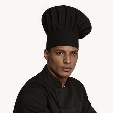 Toque Blanche Mushroom Chef Hat - Chef’s Hats