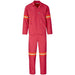 Trade Polycotton Conti Suit - Reflective Arms & Legs - Orange Tape 32 / RED