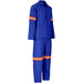 Trade Polycotton Conti - Suit Reflective Arms Legs & Back - Orange Tape