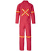 Trade Polycotton Conti - Suit Reflective Arms Legs & Back - Orange Tape