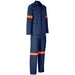 Trade Polycotton Conti - Suit Reflective Arms Legs & Back - Orange Tape